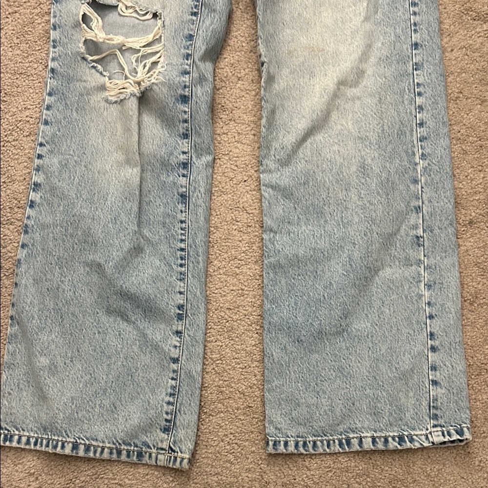 Garage wide leg jeans light wash - Picture 4 of 6